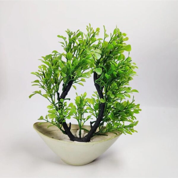 Premium Quality -Artificial Bonsai Tree Decoration Piece | Bonsai Artificial Plants for Home Decor | Best Different Types of Table Decorative Plants Artificial Flowers | Indoor And Outdoor Home Decoration Flowers Creative Ornaments