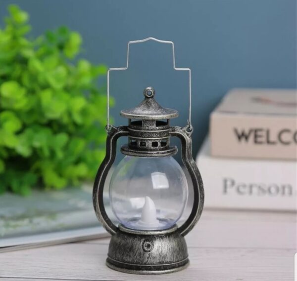 Premium Decorative Lantern with Realistic Flame Effect | Pumpkin Style LED Camping Light for Home, Party, Bar & Kids Events | Castle-Themed Candlelight Lantern for Indoor & Outdoor Decor - Image 4