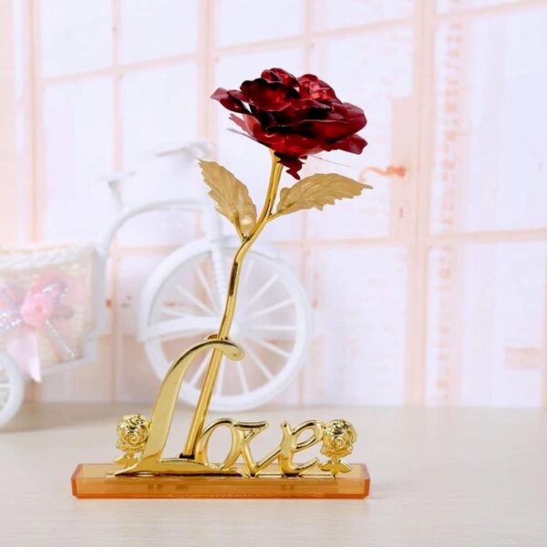 Elegant Red Rose in Luxury Gift Box | Romantic Keepsake Flower for Anniversary, Birthday & Valentine’s Day | Long-Lasting Decorative Rose Gift for Loved Ones - Image 3