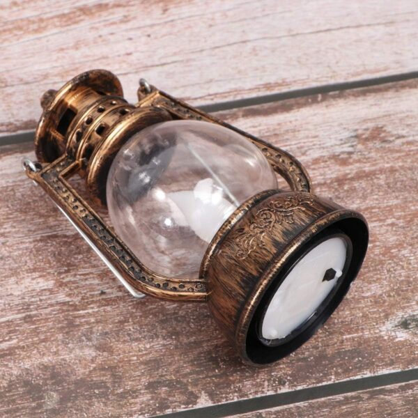 Premium Decorative Lantern with Realistic Flame Effect | Pumpkin Style LED Camping Light for Home, Party, Bar & Kids Events | Castle-Themed Candlelight Lantern for Indoor & Outdoor Decor - Image 5