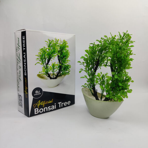 Premium Quality -Artificial Bonsai Tree Decoration Piece | Bonsai Artificial Plants for Home Decor | Best Different Types of Table Decorative Plants Artificial Flowers | Indoor And Outdoor Home Decoration Flowers Creative Ornaments - Image 3