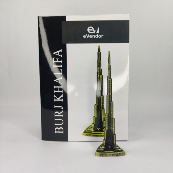 Burj Khalifa Model Antique Famous Monuments Statue Model Figurine Burj Khalifa Decoration